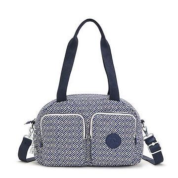 Kipling Cool Defea Printed Skuldertasker Grå | DK 1399EB